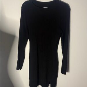 Hollister Classic Black Midi Dress